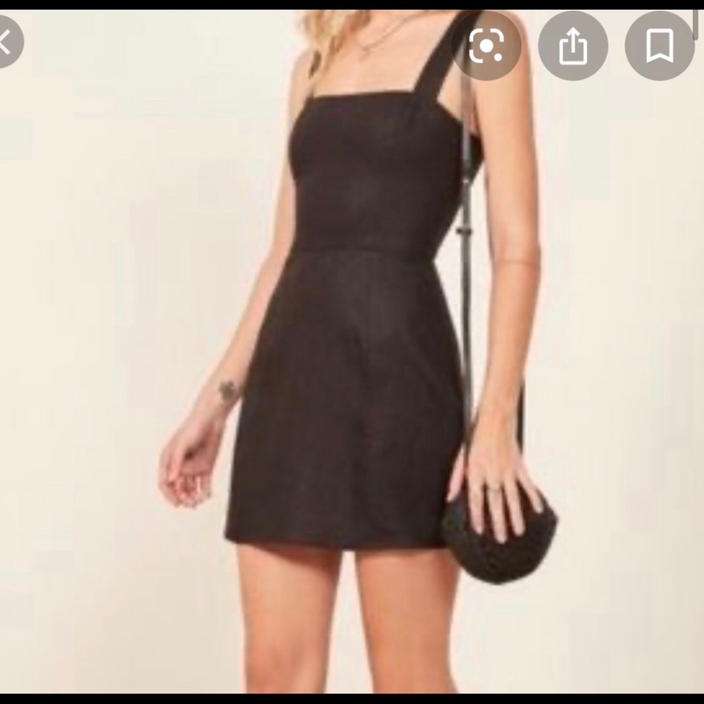 Reformation Bridgette Linen Mini Dress Sz 2